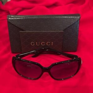 Gucci Glossy Black Sunglasses